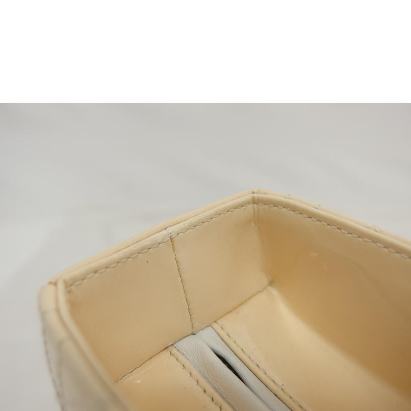 Christian Dior クリスチャンディオール/レディディオール/カナージュステッチ/エナメル2way//05-*******/ABランク/04