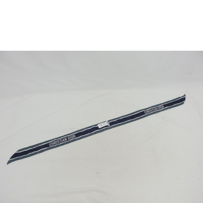 Christian Dior クリスチャンディオール/ミッツァ/シルクスカーフ/ネイビー/15MON106ZKDO//603****/ABランク/04