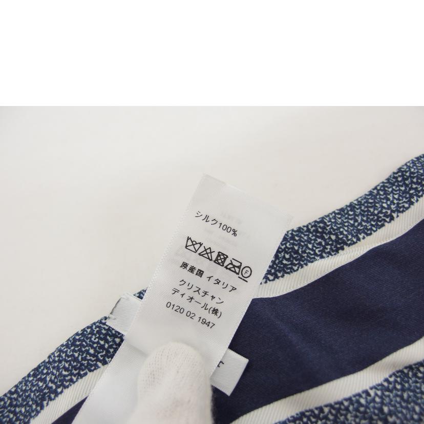 Christian Dior クリスチャンディオール/ミッツァ/シルクスカーフ/ネイビー/15MON106ZKDO//603****/ABランク/04