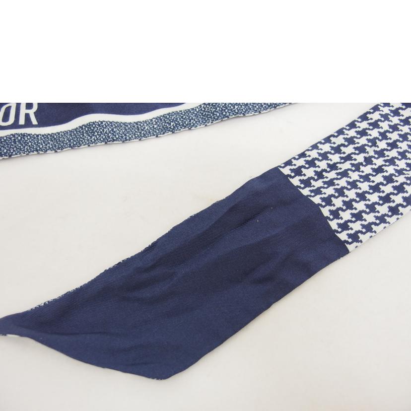 Christian Dior クリスチャンディオール/ミッツァ/シルクスカーフ/ネイビー/15MON106ZKDO//603****/ABランク/04