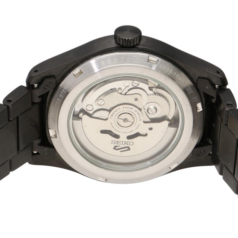 SEIKO セイコー/セイコー5スポーツ・オールブラック/メンズ/自動巻/SBSA165//586***/SAランク/75