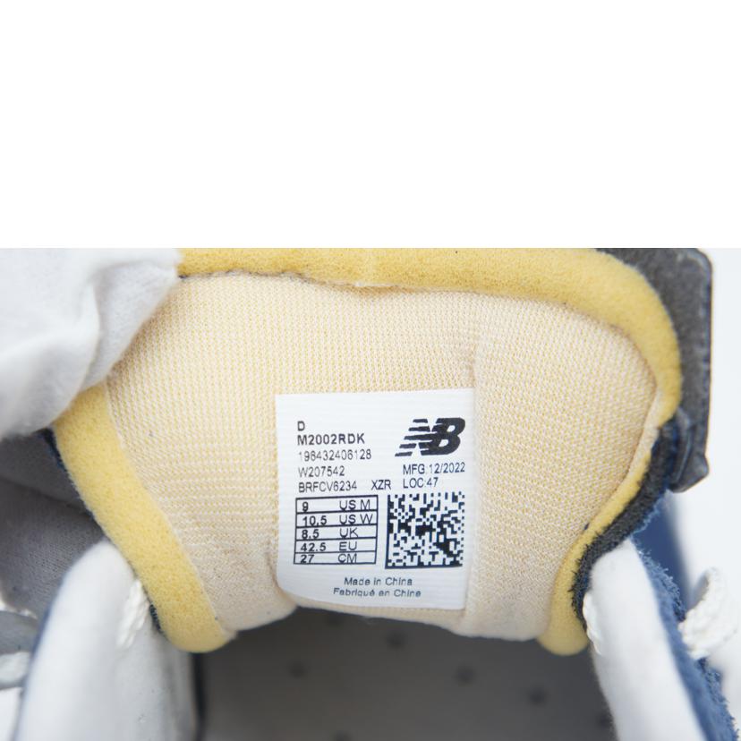 NB ニューバランス/2002R/プロテクションパック/ネイビー/M2002RDK//サイズ:27cm/ABランク/75
