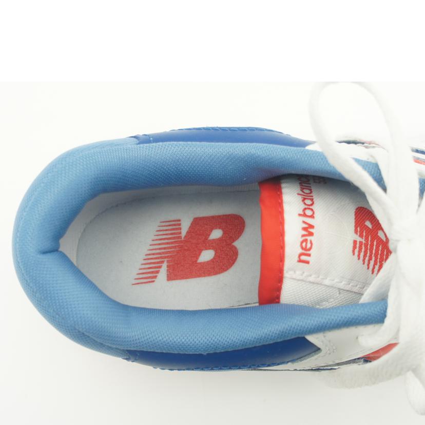 NB ニューバランス/550/ホワイト/レッド/BB550NCH//サイズ:27cm/Aランク/75