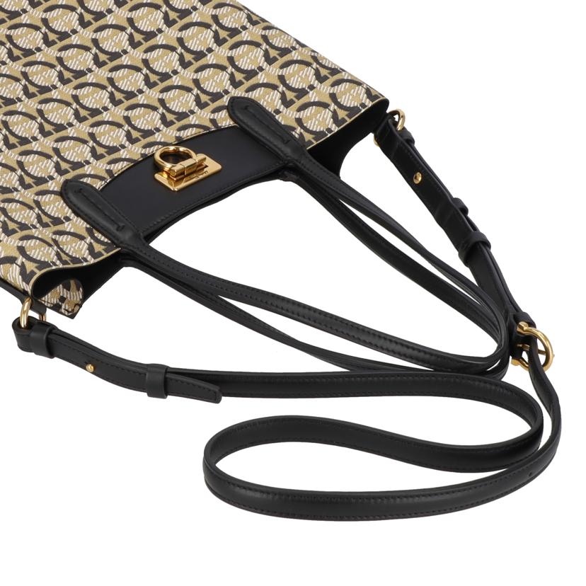 S.Ferragamo サルバトーレ・フェラガモ/ガンチーニ柄トートバッグ/AU21/H993//Aランク/93