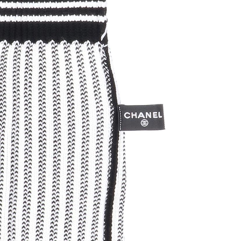 CHANEL シャネル/CHANEL/ゲートル レッグウォーマー/黒//Sランク/75