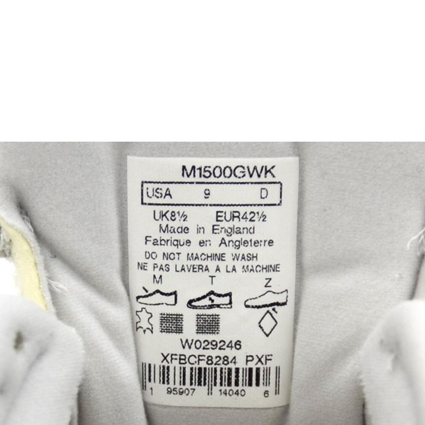 new balance ニューバランス/M1500/フルードミニマリスト/M1500GWK//サイズ:USA 9/Sランク/75
