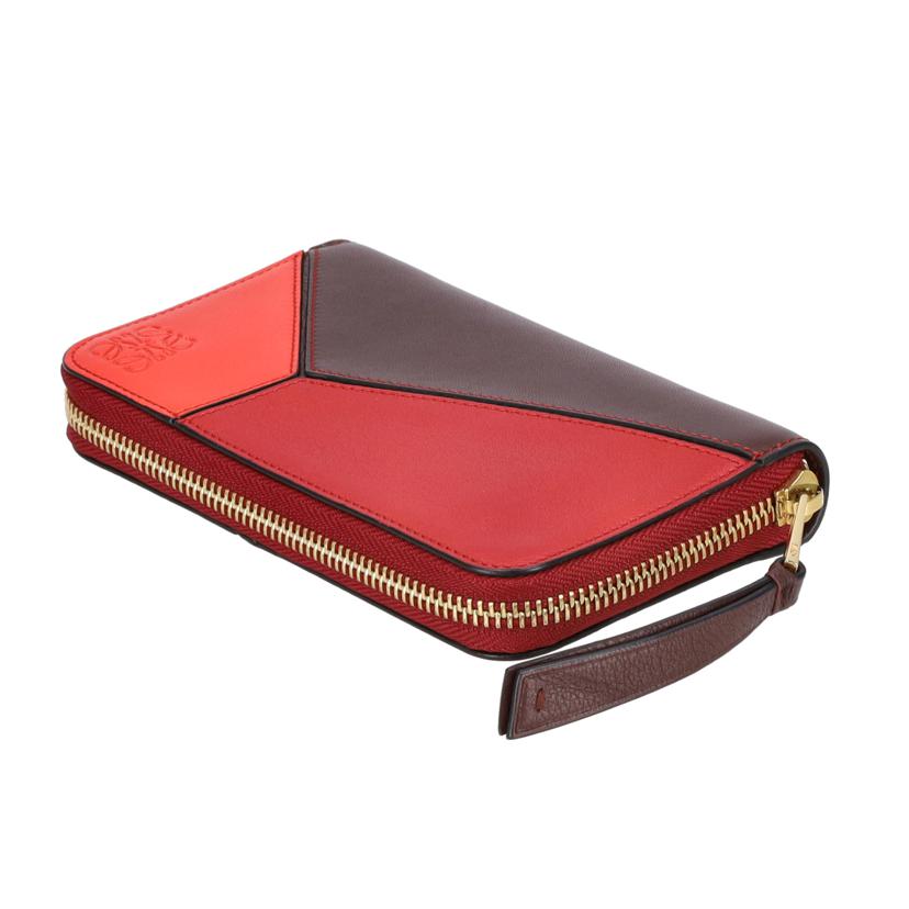 LOEWE /パズルミディアムジップアラウンドウォレット//101***/Aランク/78