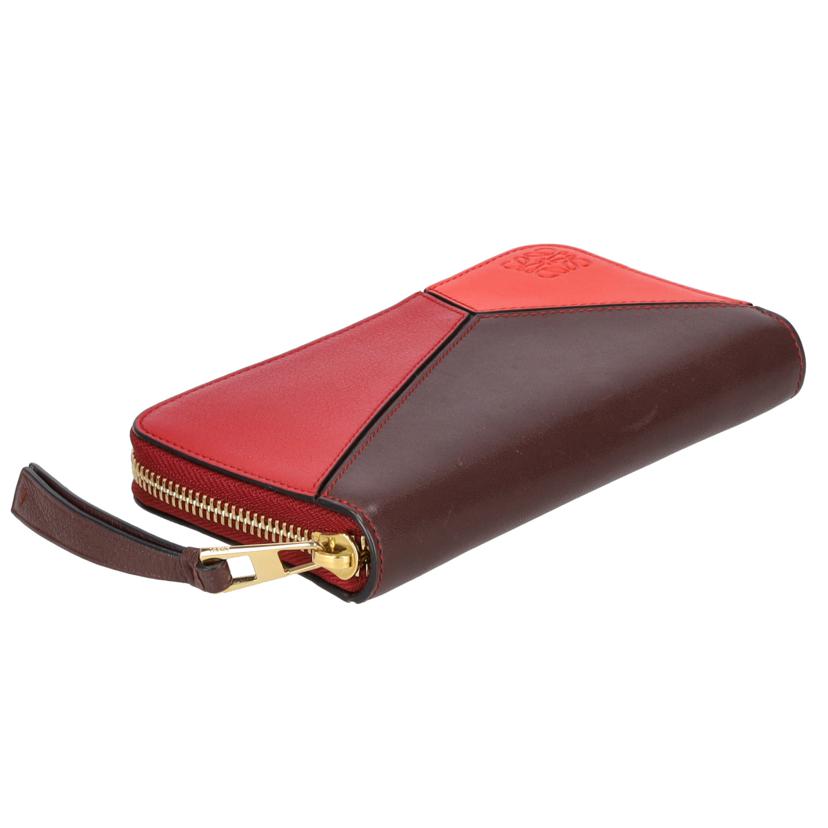 LOEWE /パズルミディアムジップアラウンドウォレット//101***/Aランク/78