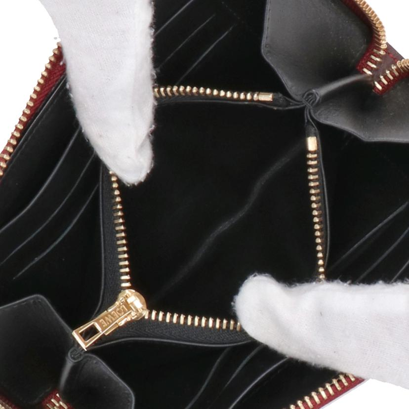 LOEWE /パズルミディアムジップアラウンドウォレット//101***/Aランク/78