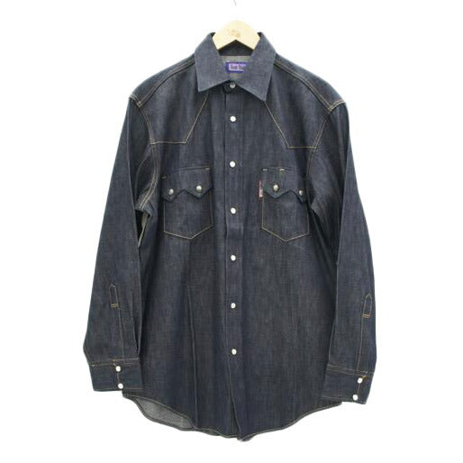 BLUE BLUE ブルーブルー/ BLUE BLUE デニムシャツ 2//Aランク/67