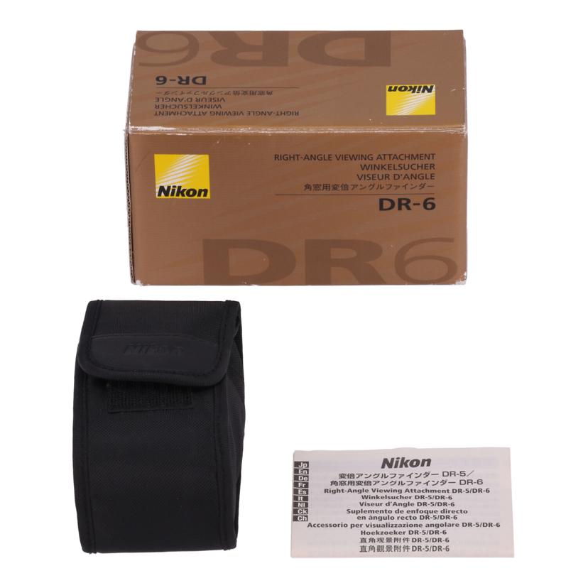 Nikon ニコン /アングルファインダー/DR-6//-/Bランク/03