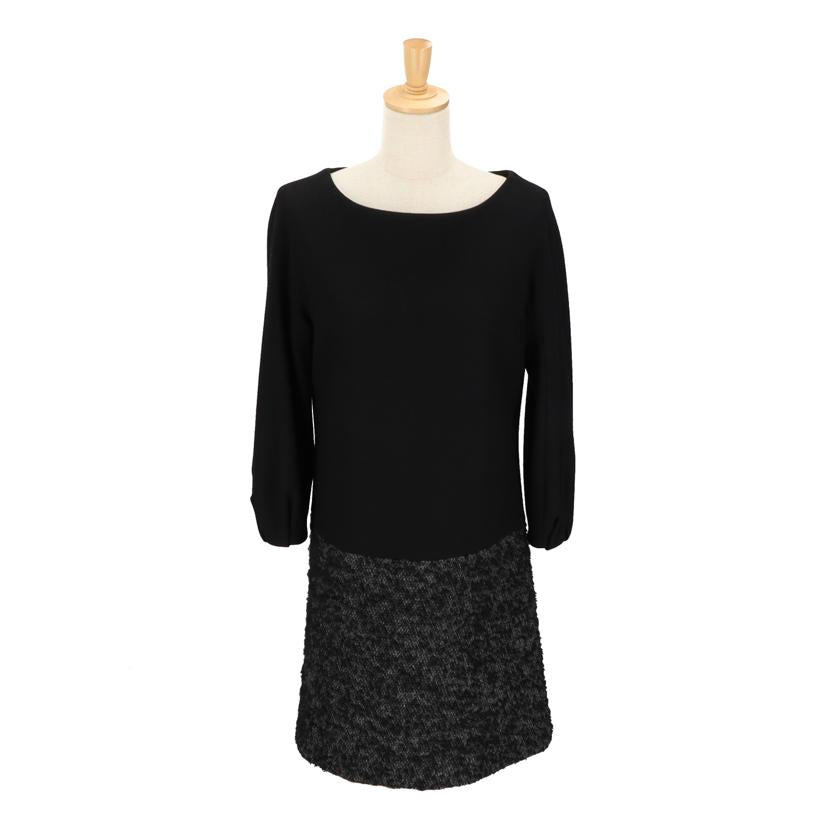 ADORE アドーア/長袖ウールワンピース/BLK/531-240107//Sランク/94