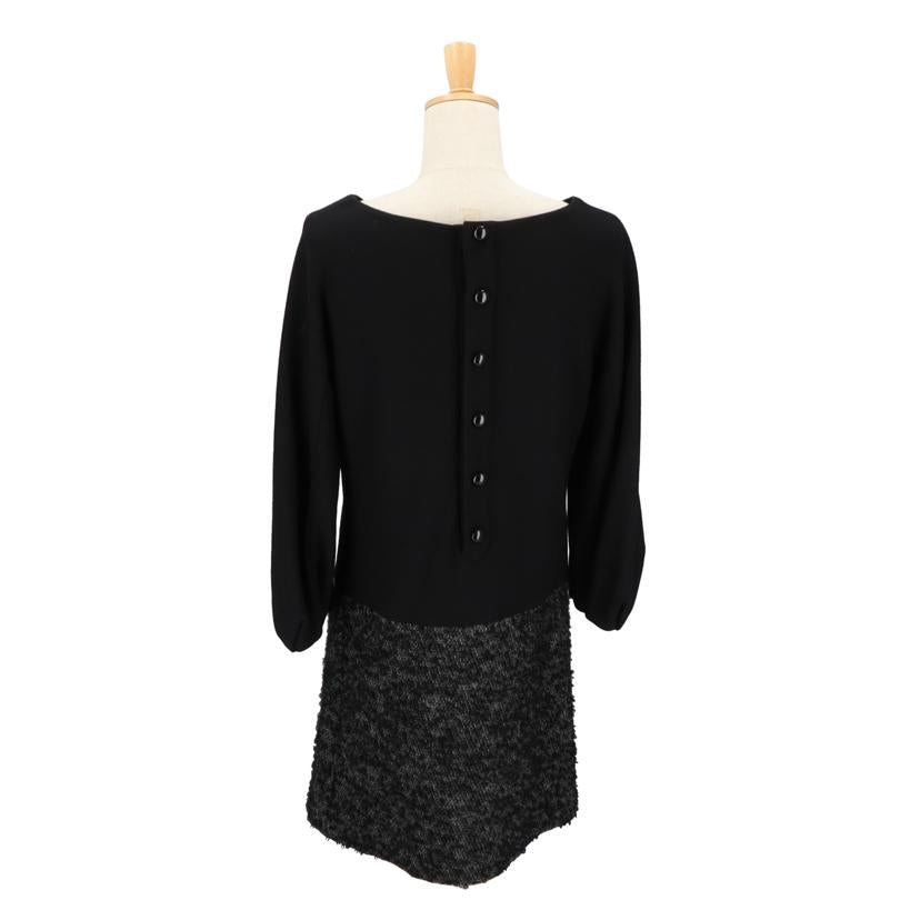 ADORE アドーア/長袖ウールワンピース/BLK/531-240107//Sランク/94