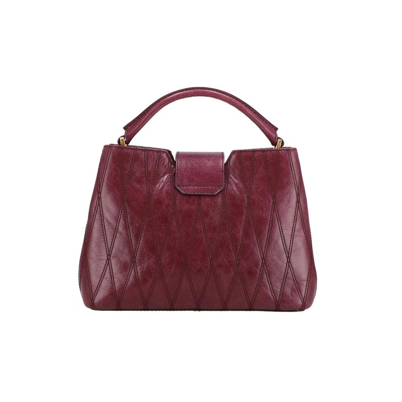 BALLY バリー/JORAH/2Wayレザーバッグ/ボルドー//Aランク/06