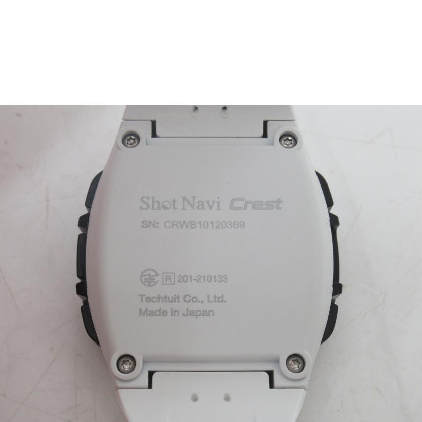 ShotNavi/ゴルフナビ/ShotNavi・Crest//CRWB10120369/ABランク/63