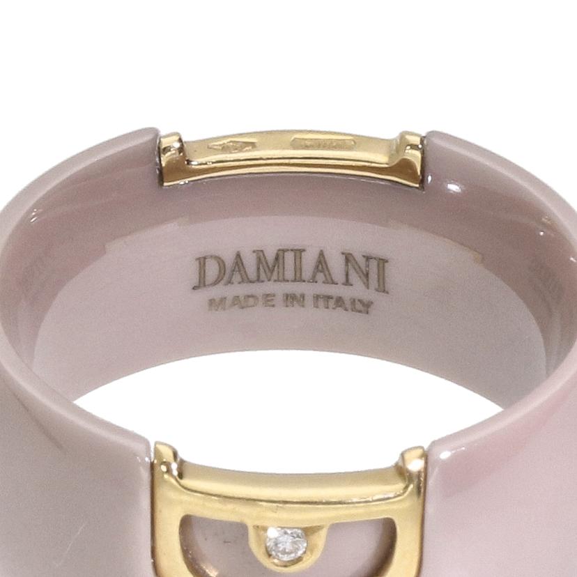 DAMIANI ダミアーニ/K18PGセラミックリング#17/パープル//ABランク/93