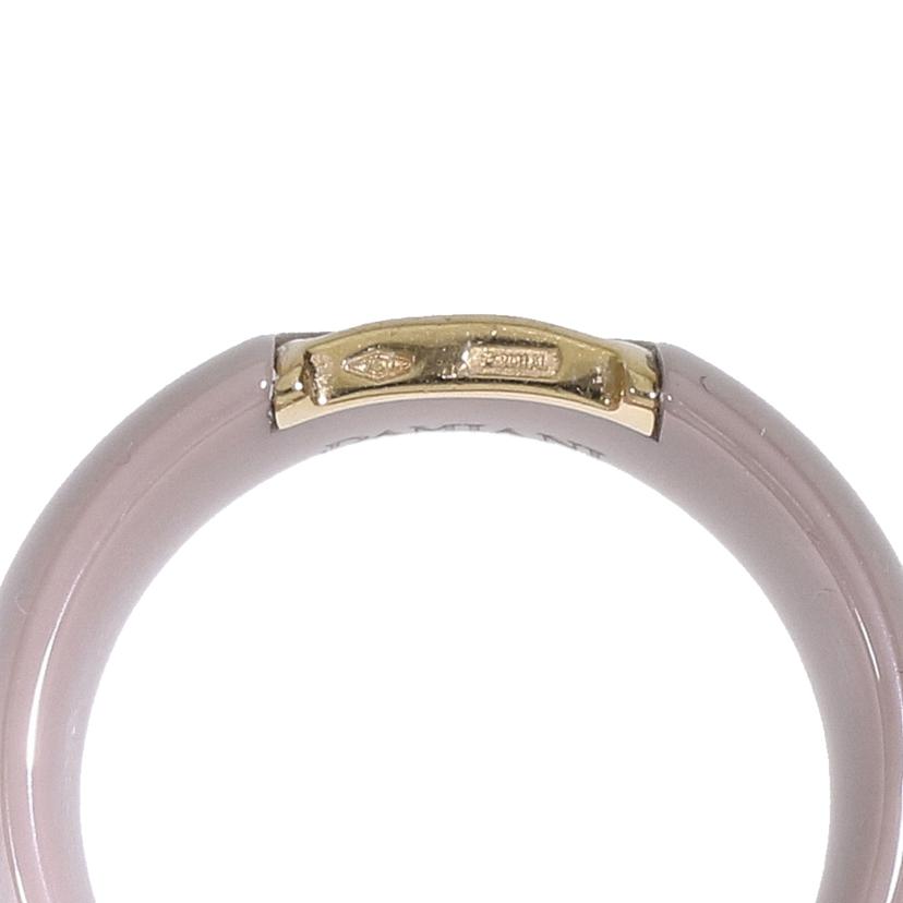 DAMIANI ダミアーニ/K18PGセラミックリング#17/パープル//ABランク/93