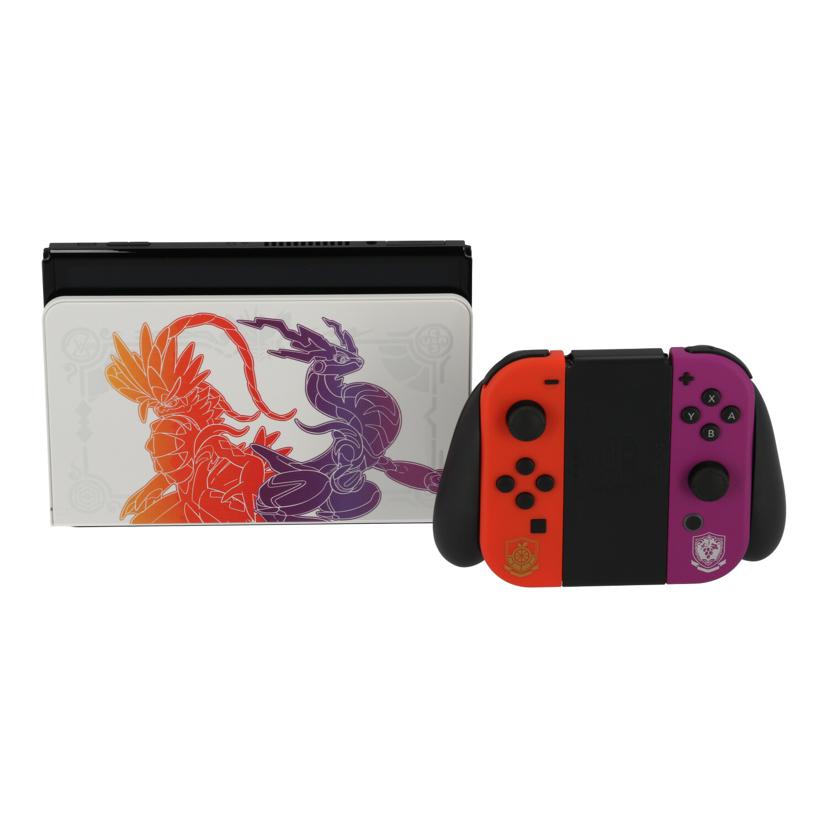 Nintendo 任天堂 ニンテンドー /Switch 有機EL スカーレットバイオレット/HEG-S-KEAAA//XTJ70099692073/Aランク/75