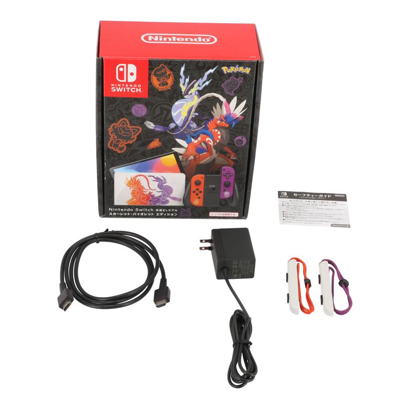 Nintendo 任天堂 ニンテンドー /Switch 有機EL スカーレットバイオレット/HEG-S-KEAAA//XTJ70099692073/Aランク/75