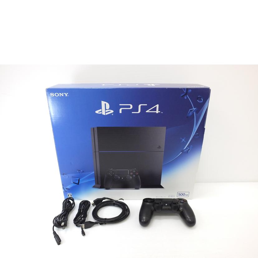 SONY ソニー/PS4本体500GBジェットブラック/CUH-1200A//0915959/ABランク/88