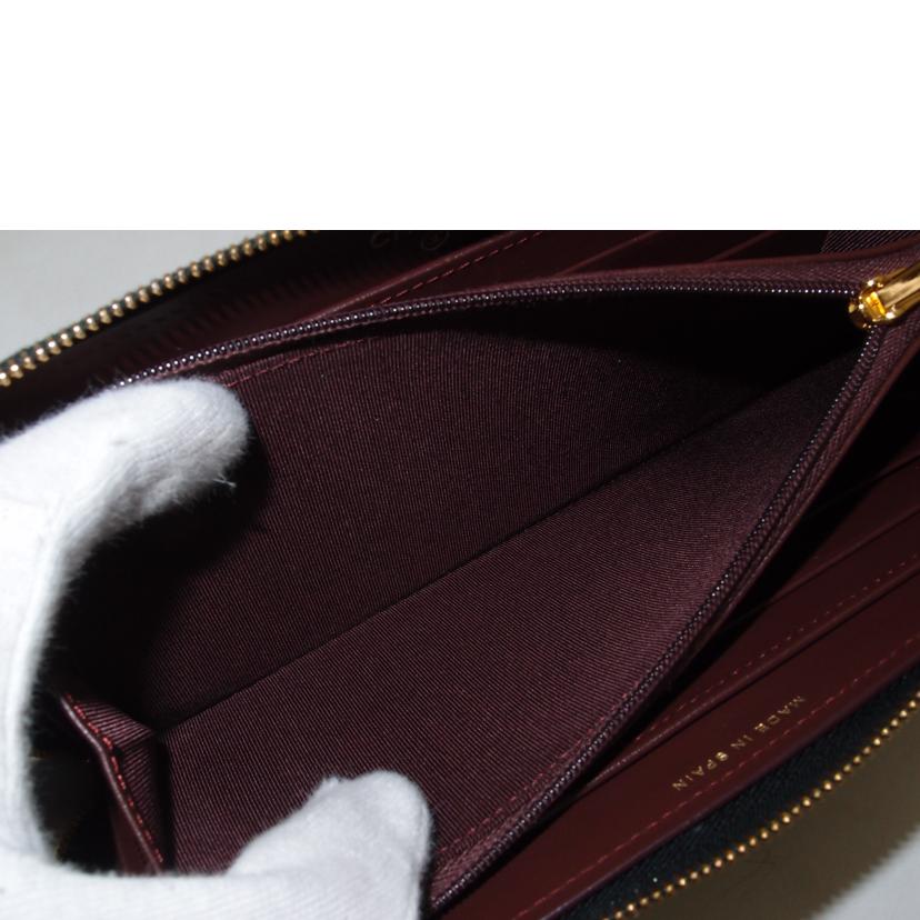 CHANEL シャネル/キャビアスキンラウンドファスナー長財布/ブラック//294*****/Aランク/69