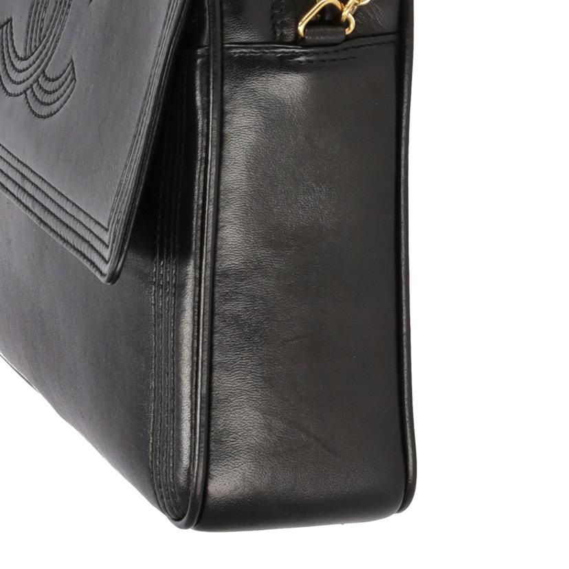 CHANEL シャネル/ココマークラムフリンジチェーンショルダー//ABランク/38