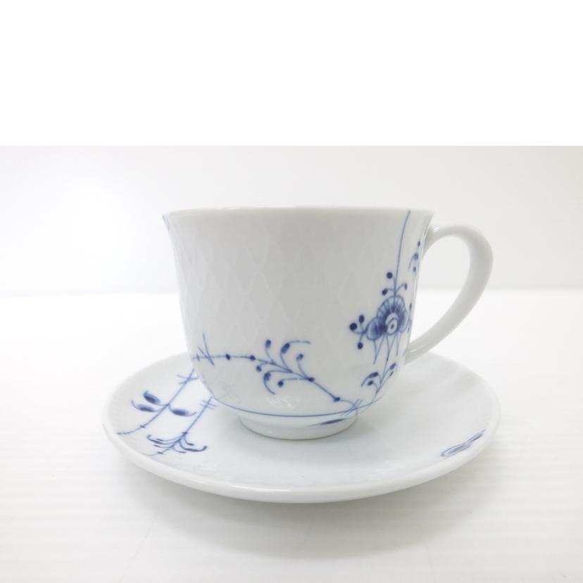 ROYAL COPENHAGEN ロイヤルコペンハーゲン/ カップ&ソーサー/ブルーパルメッテ//ABランク/88