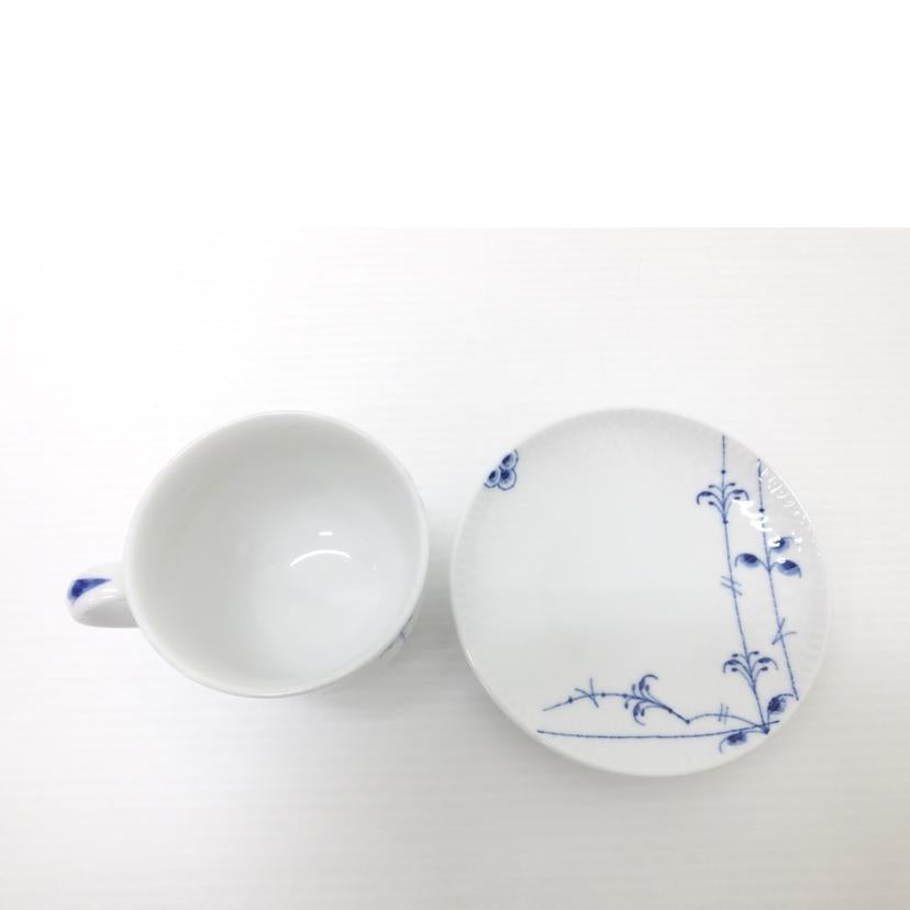 ROYAL COPENHAGEN ロイヤルコペンハーゲン/ カップ&ソーサー/ブルーパルメッテ//ABランク/88