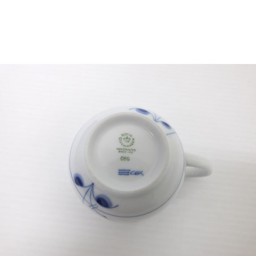 ROYAL COPENHAGEN ロイヤルコペンハーゲン/ カップ&ソーサー/ブルーパルメッテ//ABランク/88