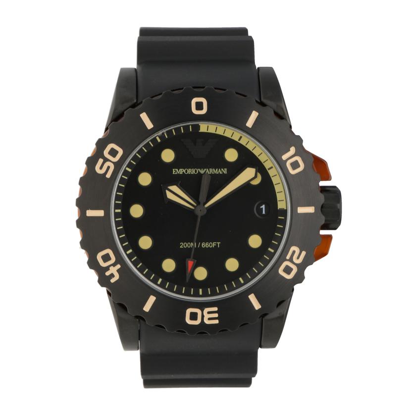 EMPOLIO ARMANI エンポリオアルマーニ/サンレイダイヤル/クオーツウォッチ/AR-11539//924*********/Aランク/91