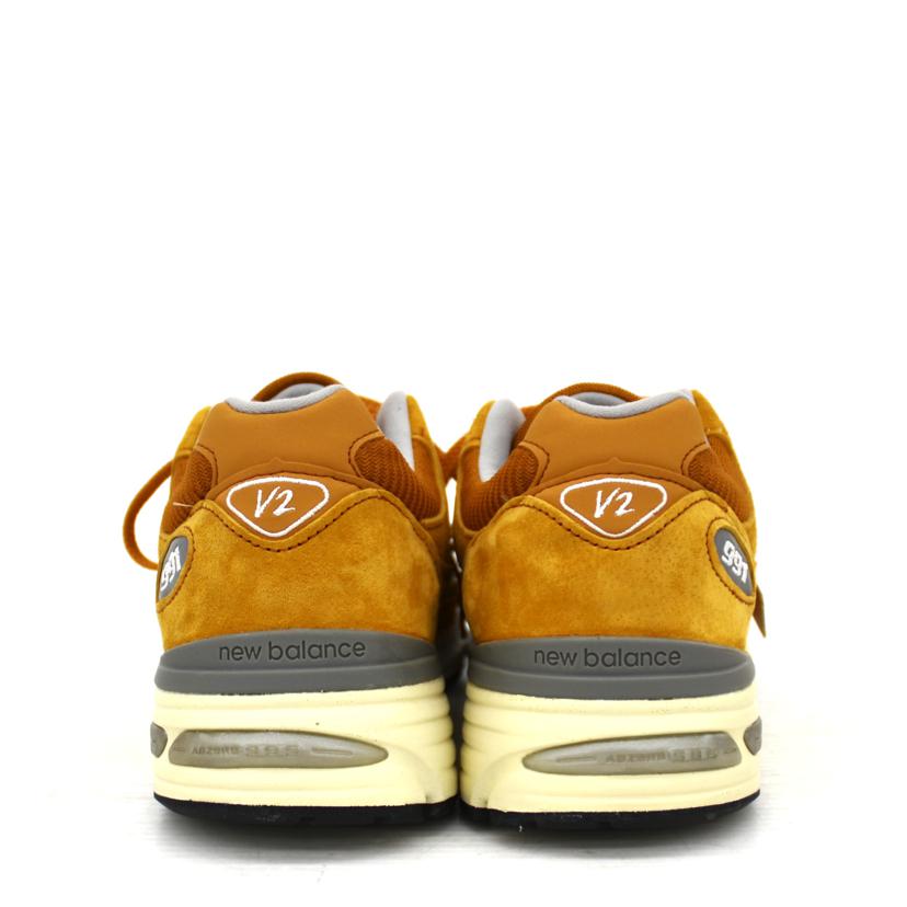 new balance ニューバランス/991V2/ブラウン/U991YE2//サイズ:USA 9/Sランク/75