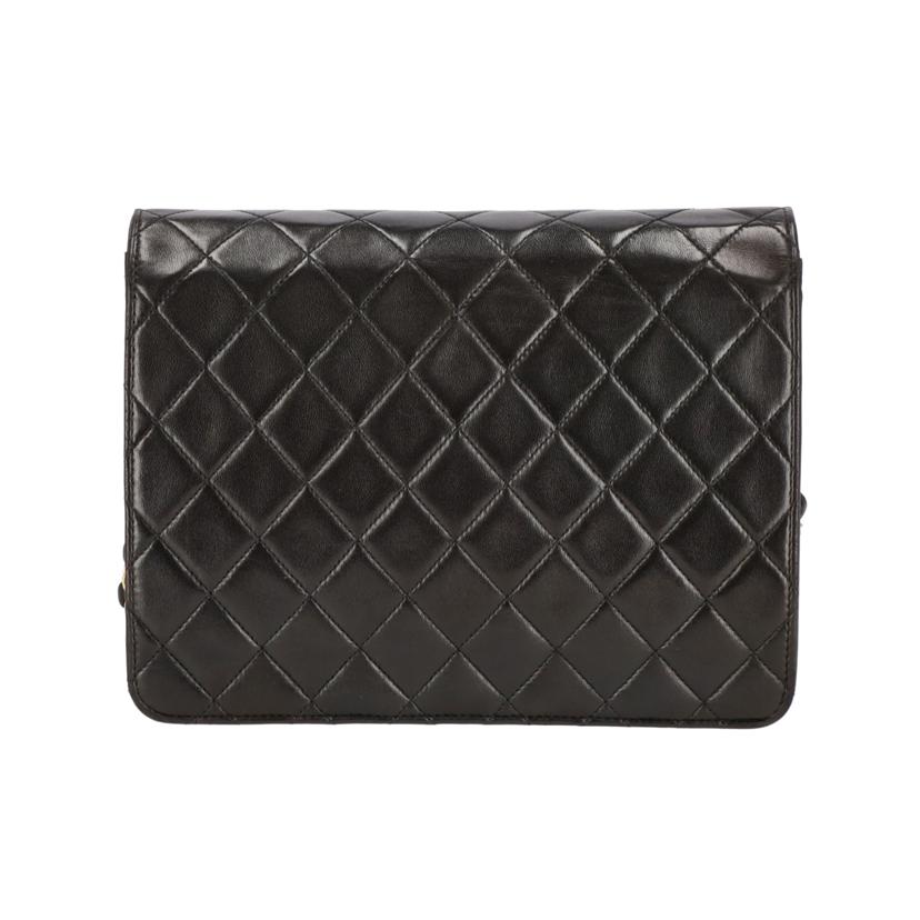 CHANEL シャネル/ プッシュロックラムチェーンショルダー//ABランク/38