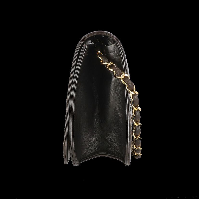 CHANEL/ラムスキンマトラッセフルフラッププッシュロックチェーンショルダー/A03571//443****/ABランク/78