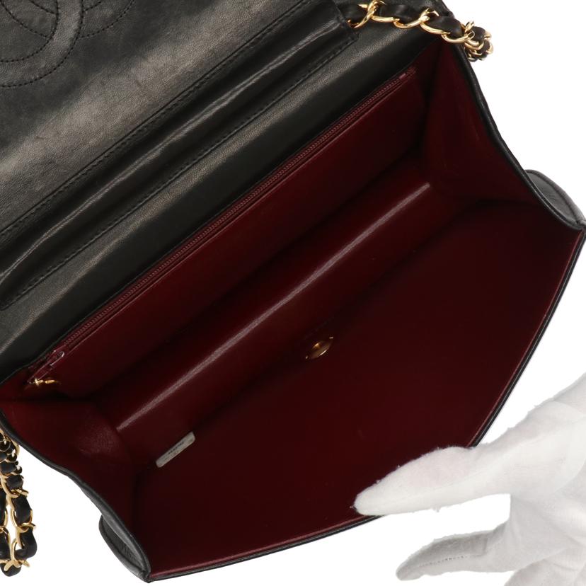 CHANEL シャネル/フルフラップ/ラムスキン/チェーンショルダー//443****/ABランク/78