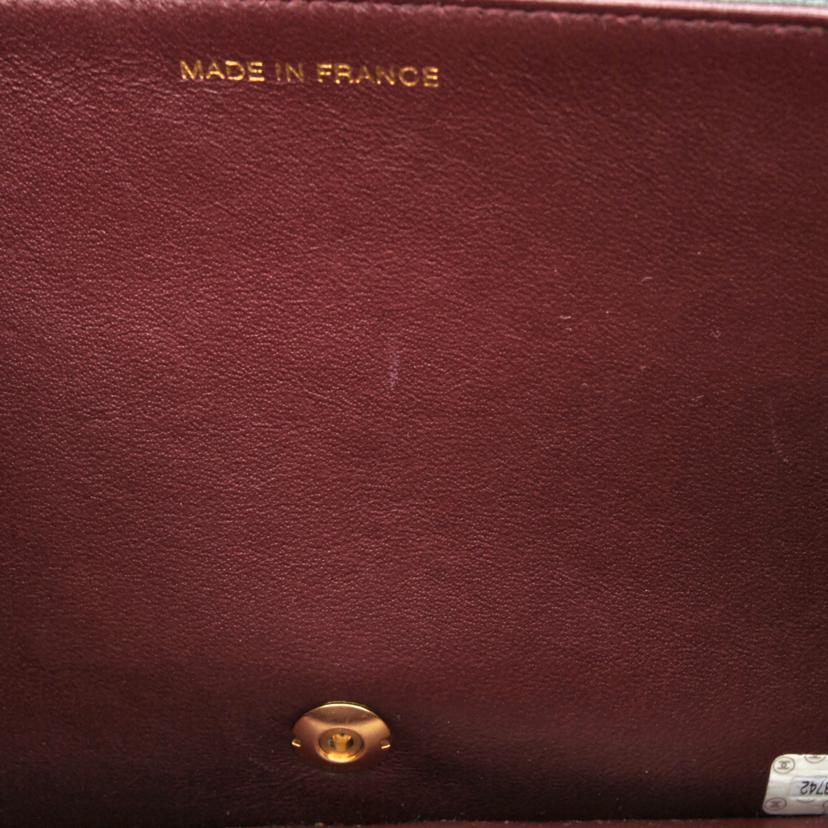 CHANEL シャネル/フルフラップ/ラムスキン/チェーンショルダー//443****/ABランク/78