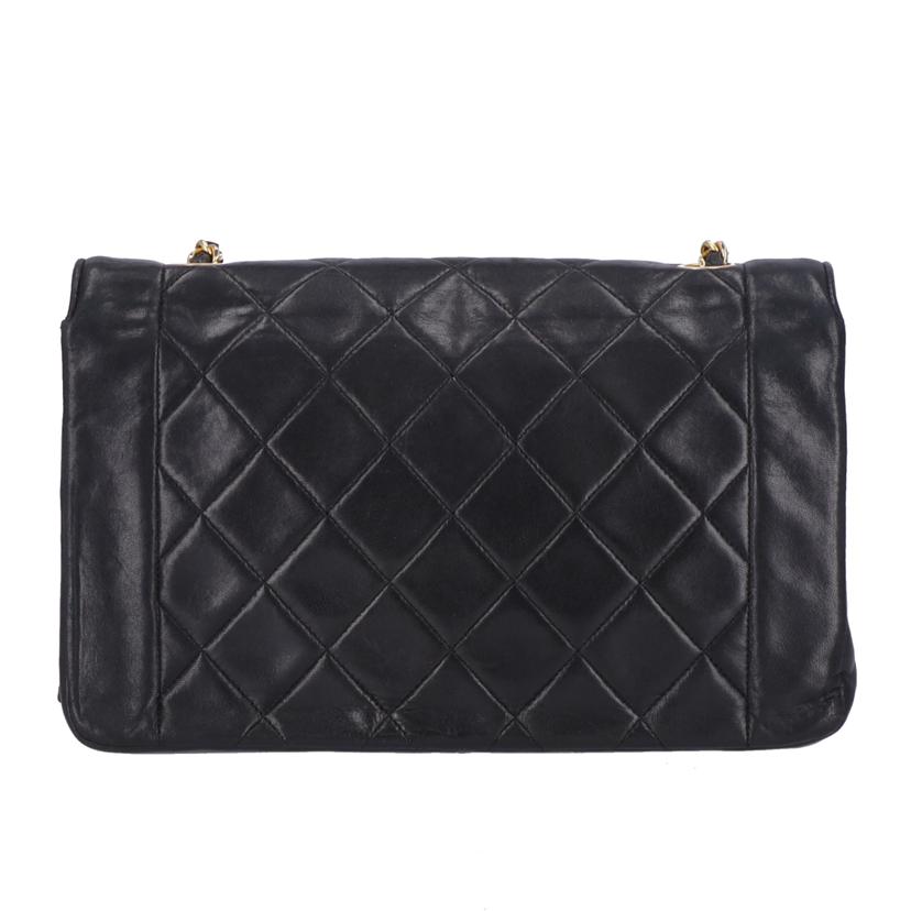 CHANEL シャネル/マトラッセラムスキンダイアナフラツプチェーンショルダー//188****/Aランク/19