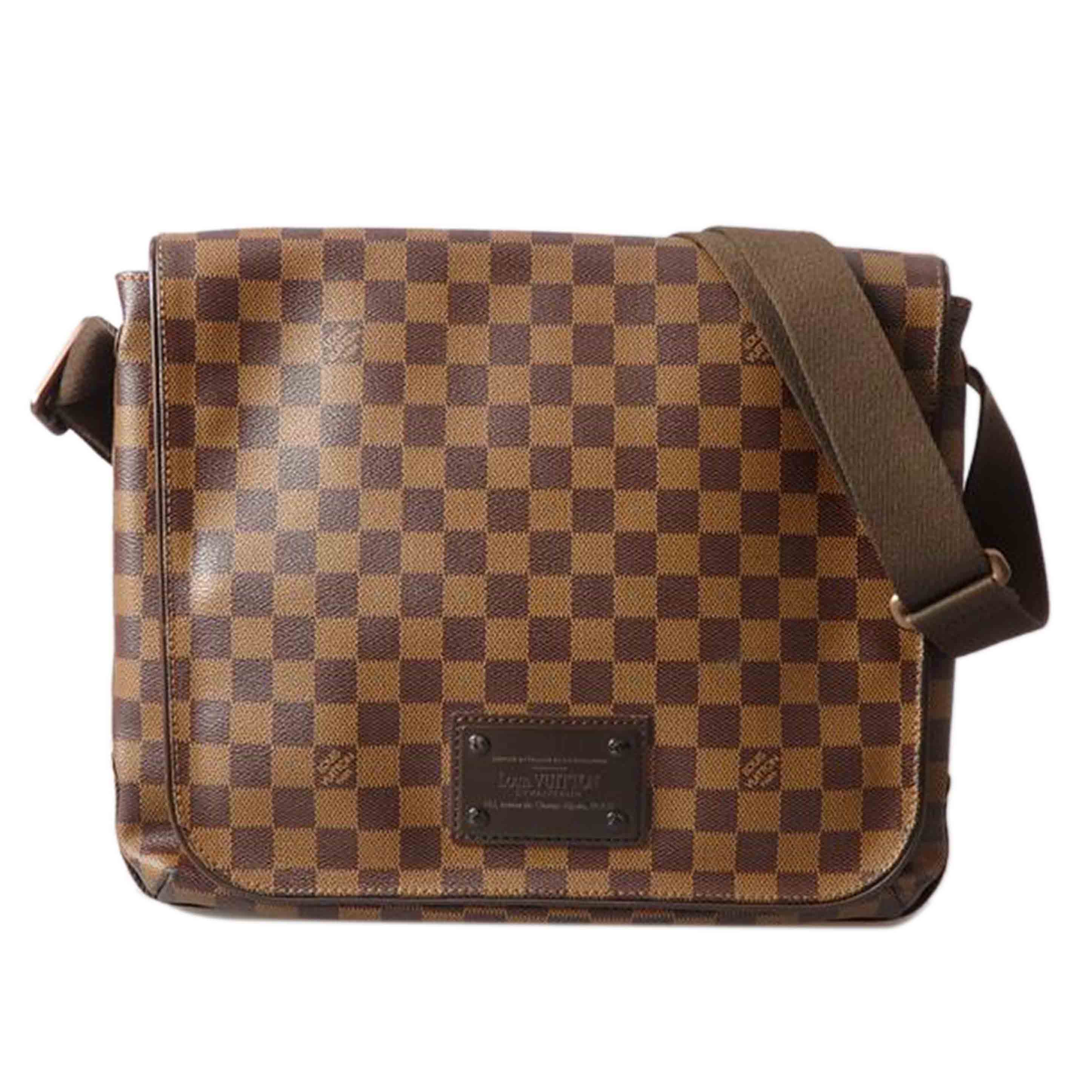 LOUIS VUITTON ルイ・ヴィトン/ブルックリンMM エベヌ/ダミエ/N51211//SD0***/Aランク/76