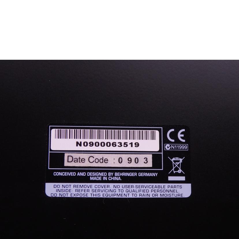 BEHRINGER ベリンガー/エフェクター/VT999/VT999//N0900063519/Aランク/76