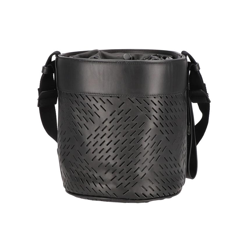 BOTTEGA VENETA ボッテガヴェネタ/パンチングレザーバケット型ショルダー/9264821109163//B07*******/Aランク/38