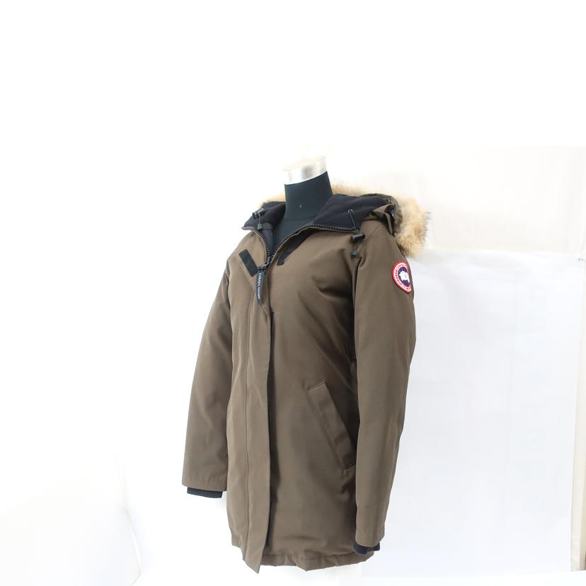 CANADA GOOSE カナダグース/ダウンコート XSサイズ レディース ダークブラウン//ABランク/65