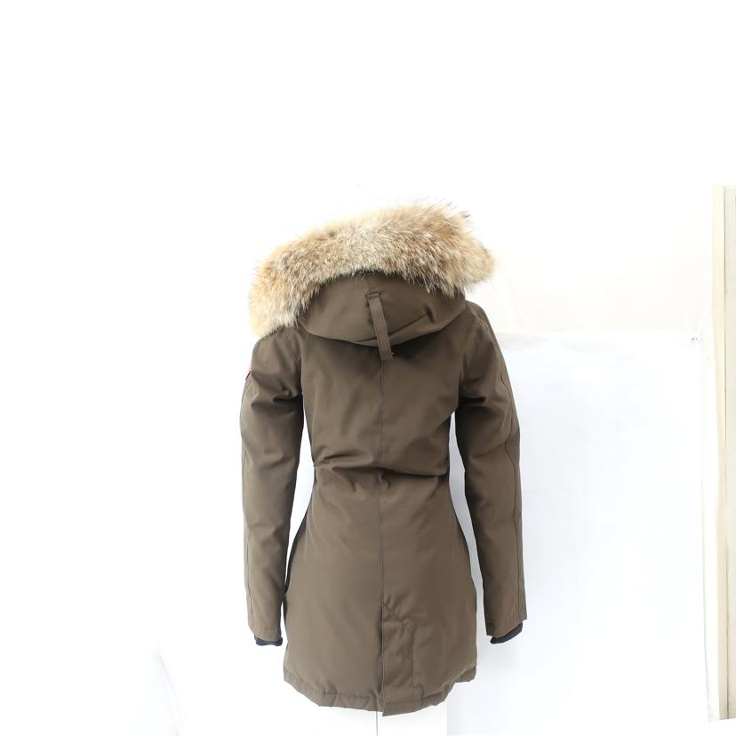 CANADA GOOSE カナダグース/ダウンコート XSサイズ レディース ダークブラウン//ABランク/65