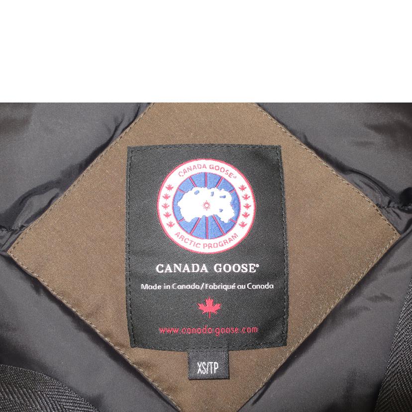 CANADA GOOSE カナダグース/ダウンコート XSサイズ レディース ダークブラウン//ABランク/65