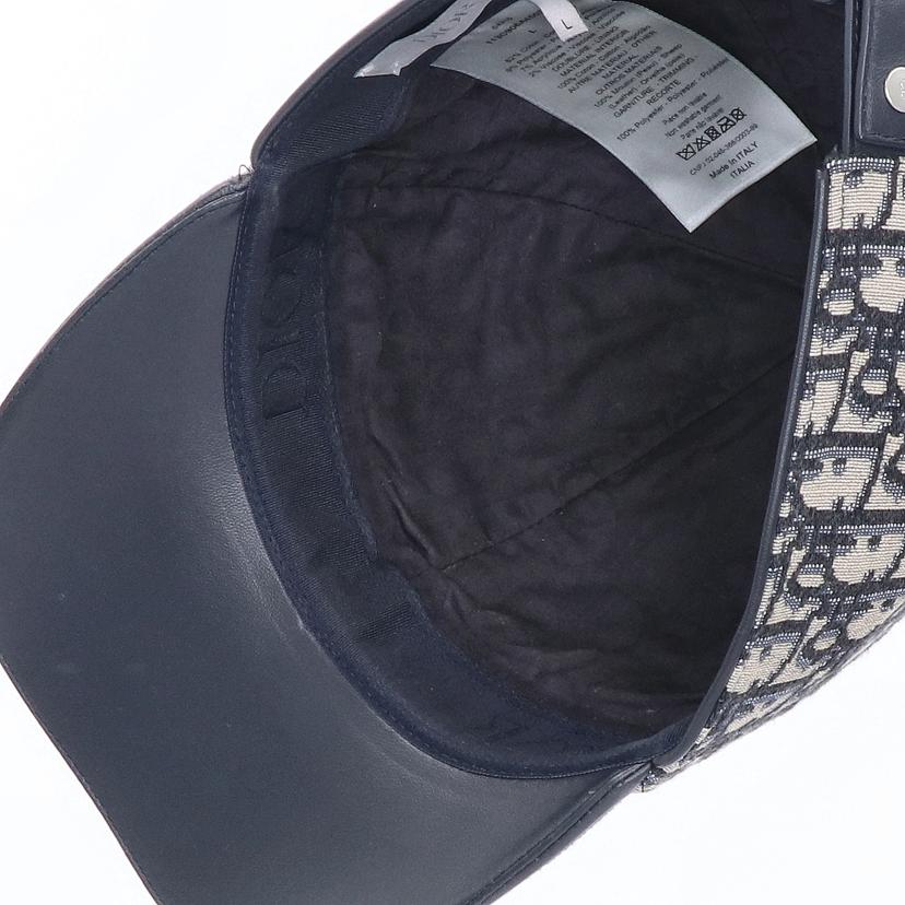 Dior ディオール/トロッター柄オブリークベースボールキャップ/L/113C906A4502//ABランク/75