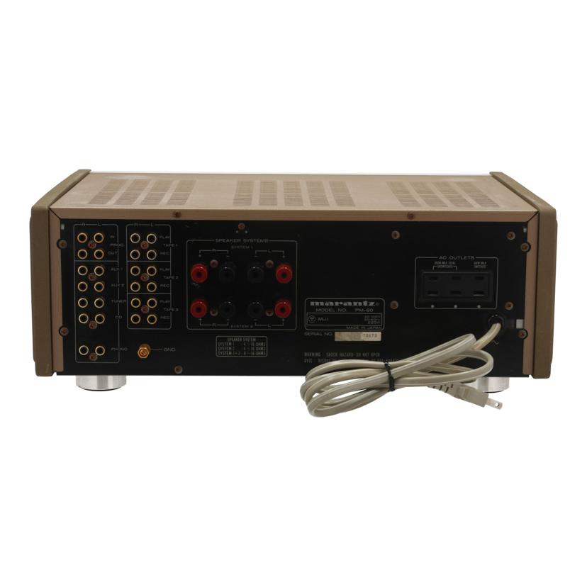 MARANTZ マランツ /プリメインアンプ/PM-80//-----0173/Bランク/67