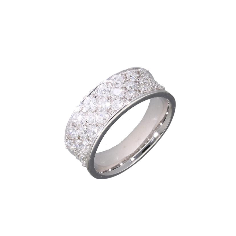 / ◎K18WGダイヤリング1.50ct #12//ABランク/59