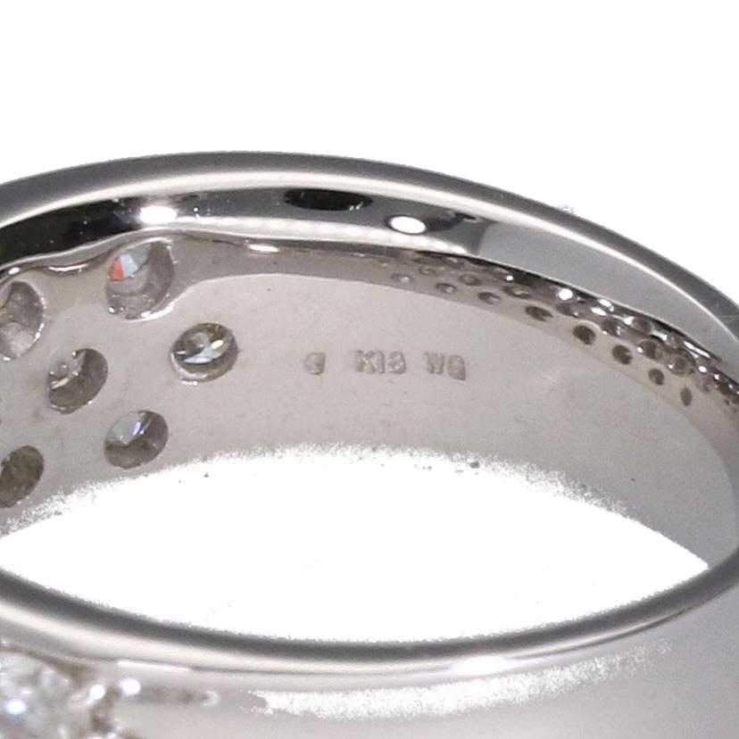 / ◎K18WGダイヤリング1.50ct #12//ABランク/59