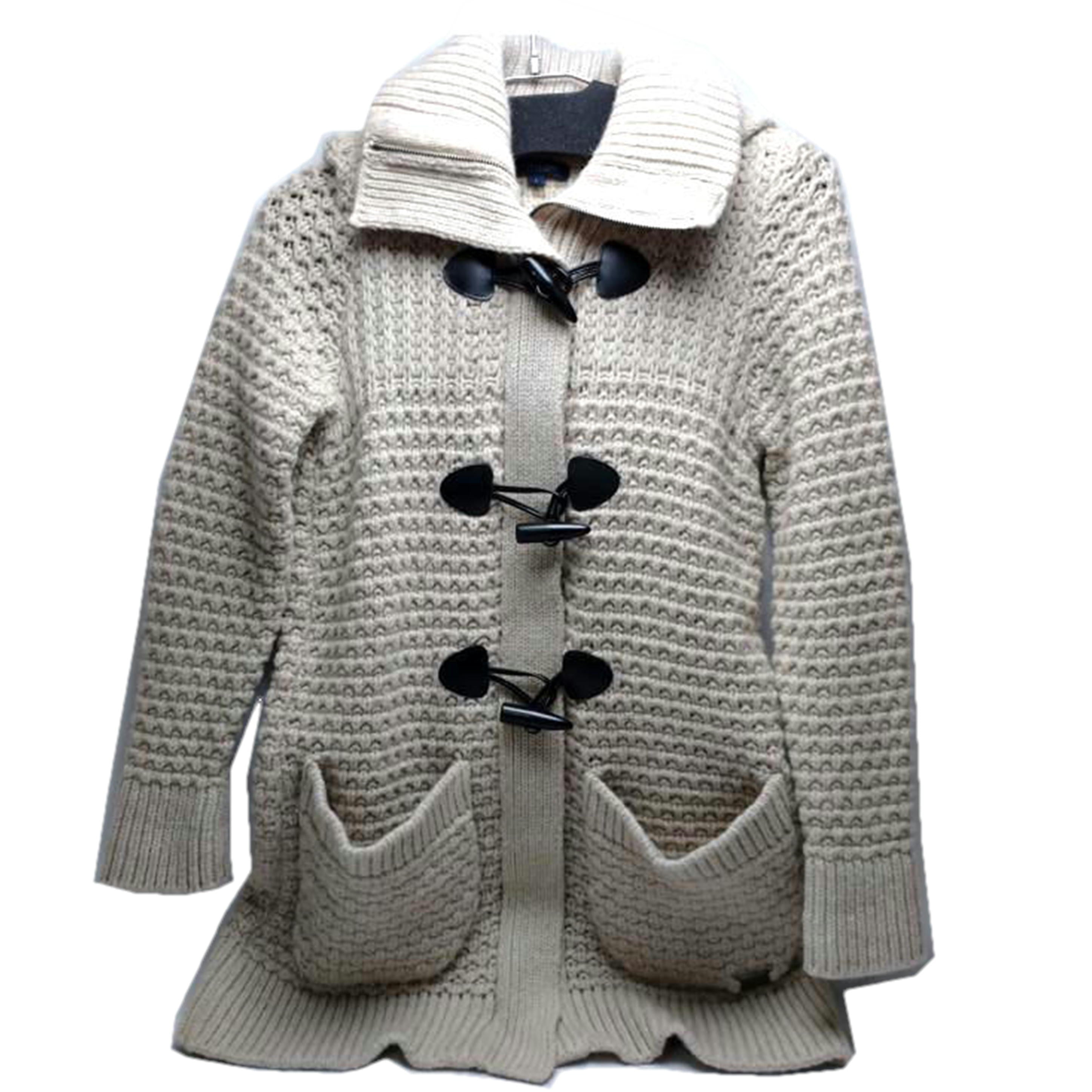 BUBERRY LONDON/ニットダッフルコート//Bランク/52