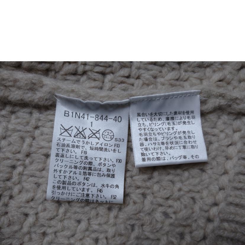 BUBERRY LONDON/ニットダッフルコート//Bランク/52