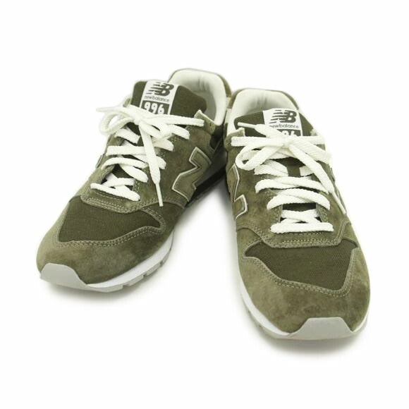 NewBalance ニューバランス/ローカットスエードスニーカー カーキ/CM996TC2//ABランク/42