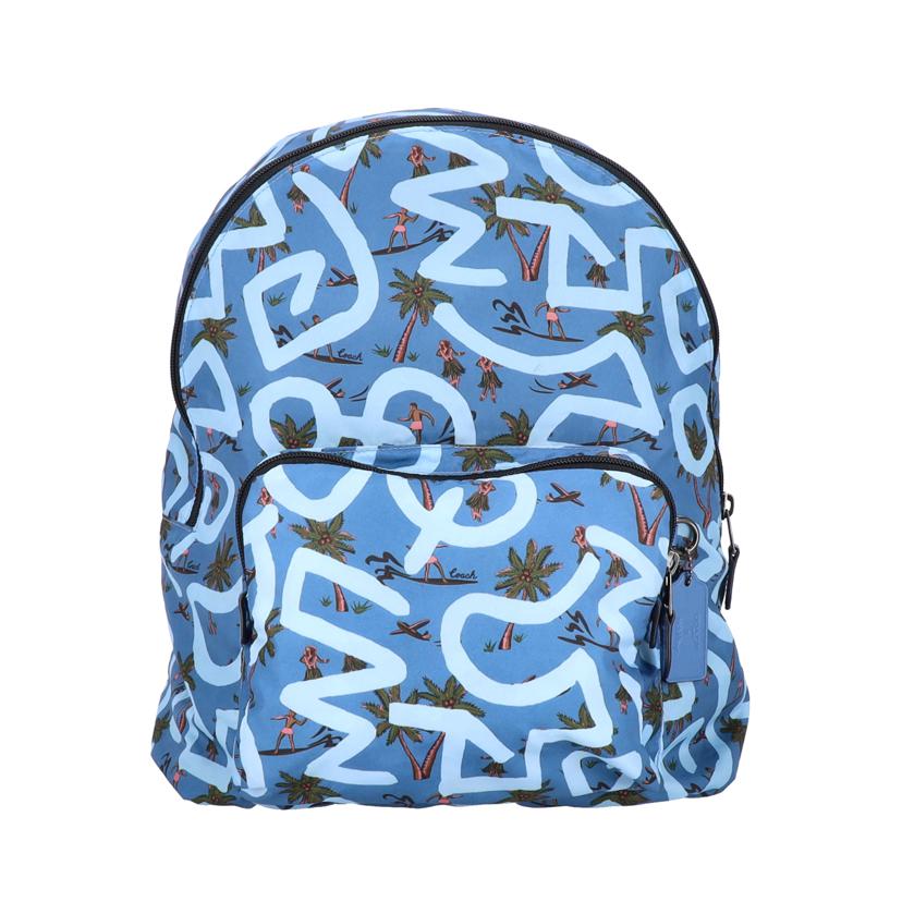 COACH/キースヘリング/ハワイアン パッカブル/リュック・デイパック/F67409//L18**/ABランク/78